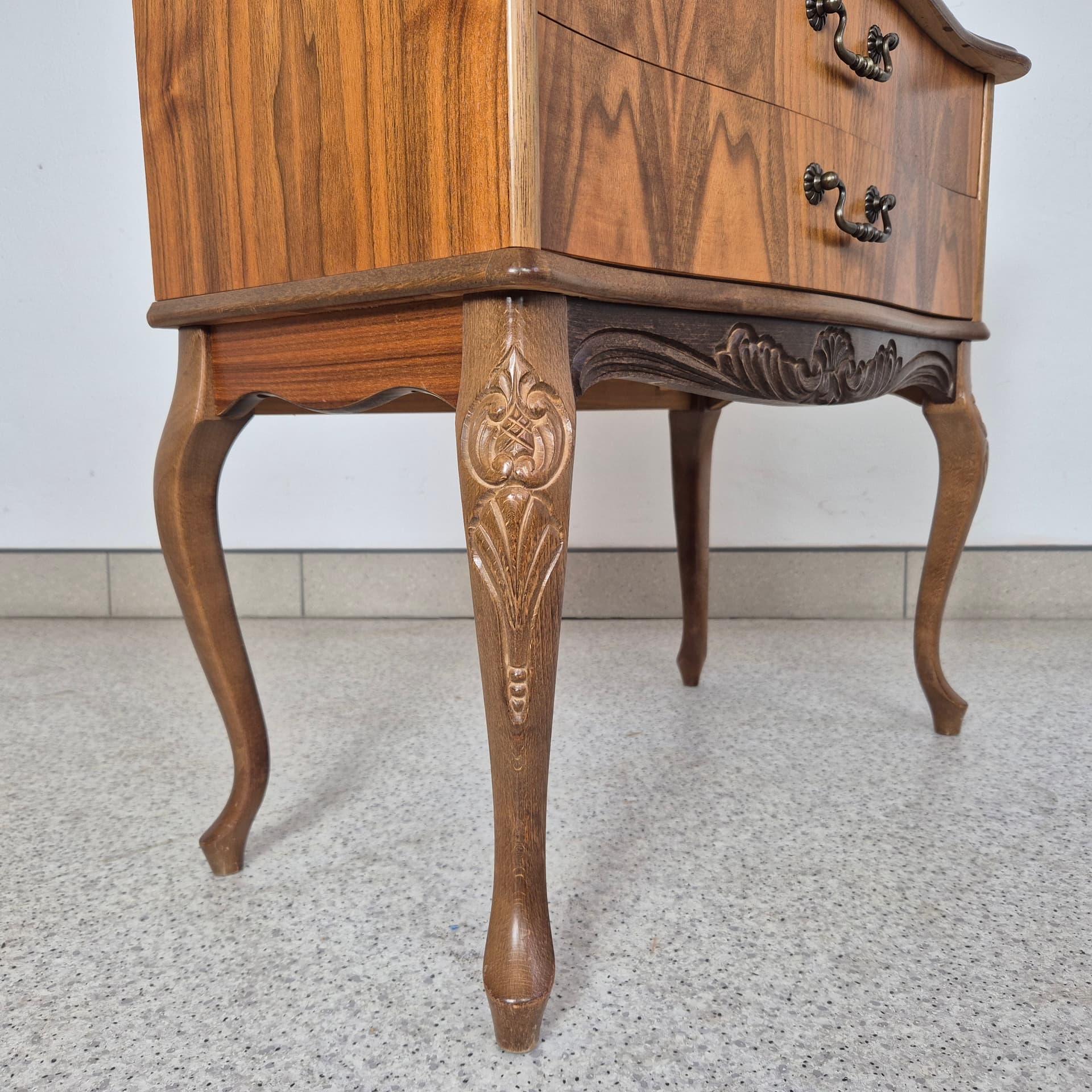 Komódka, orzech brązowy ciemny, Norwegia, lata 70. - 197607