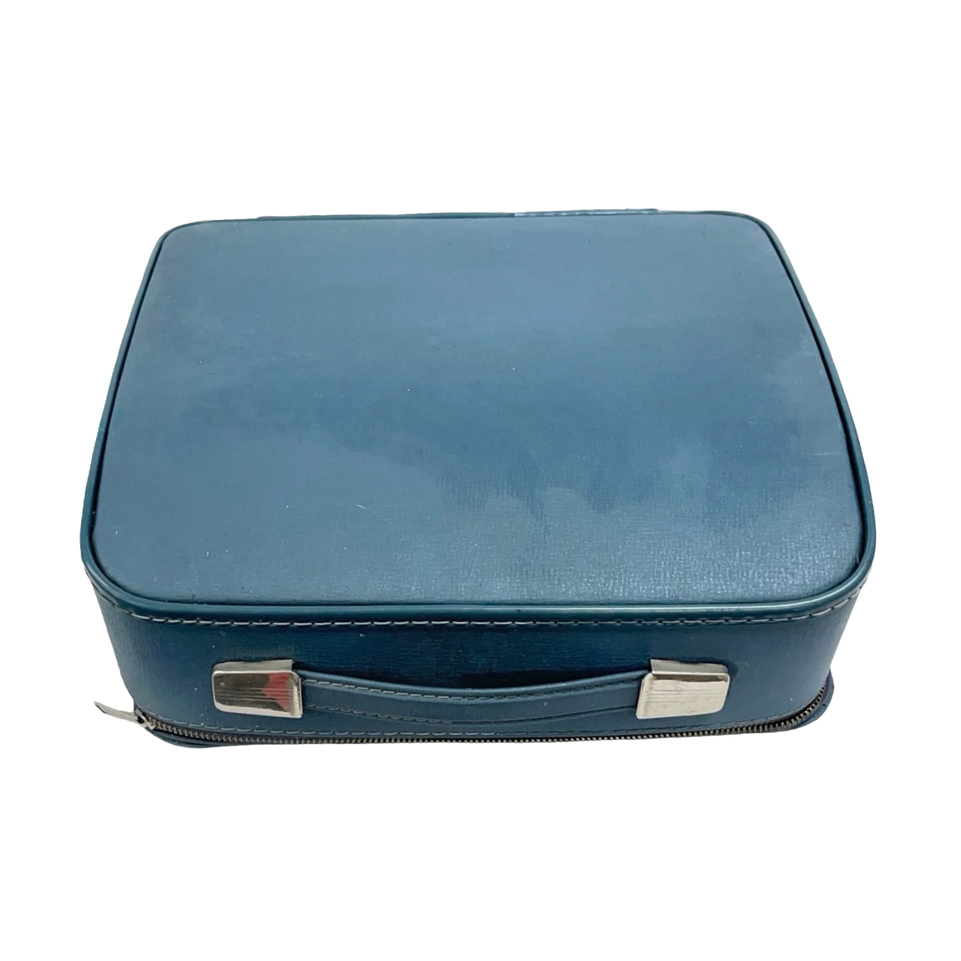 Maszyna do pisania De Luxe, niebieski, plastik, Brother, Japonia, lata 70. - 197621