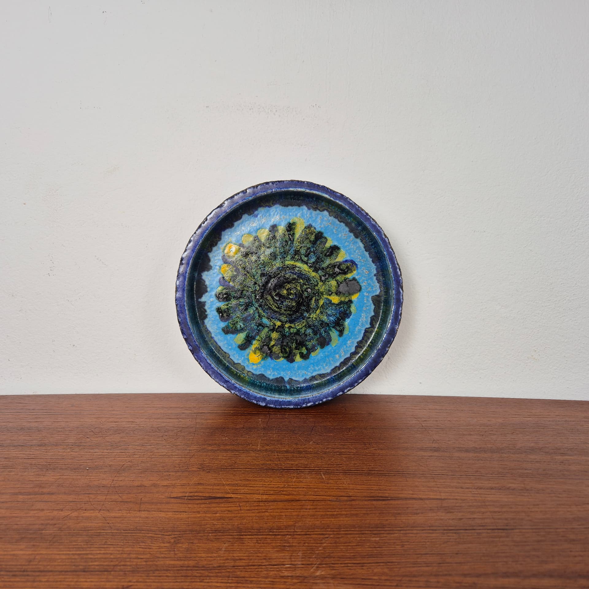 Bowl Bangholm, multicolor, ceramics, Denmark, 1960s. - 197676