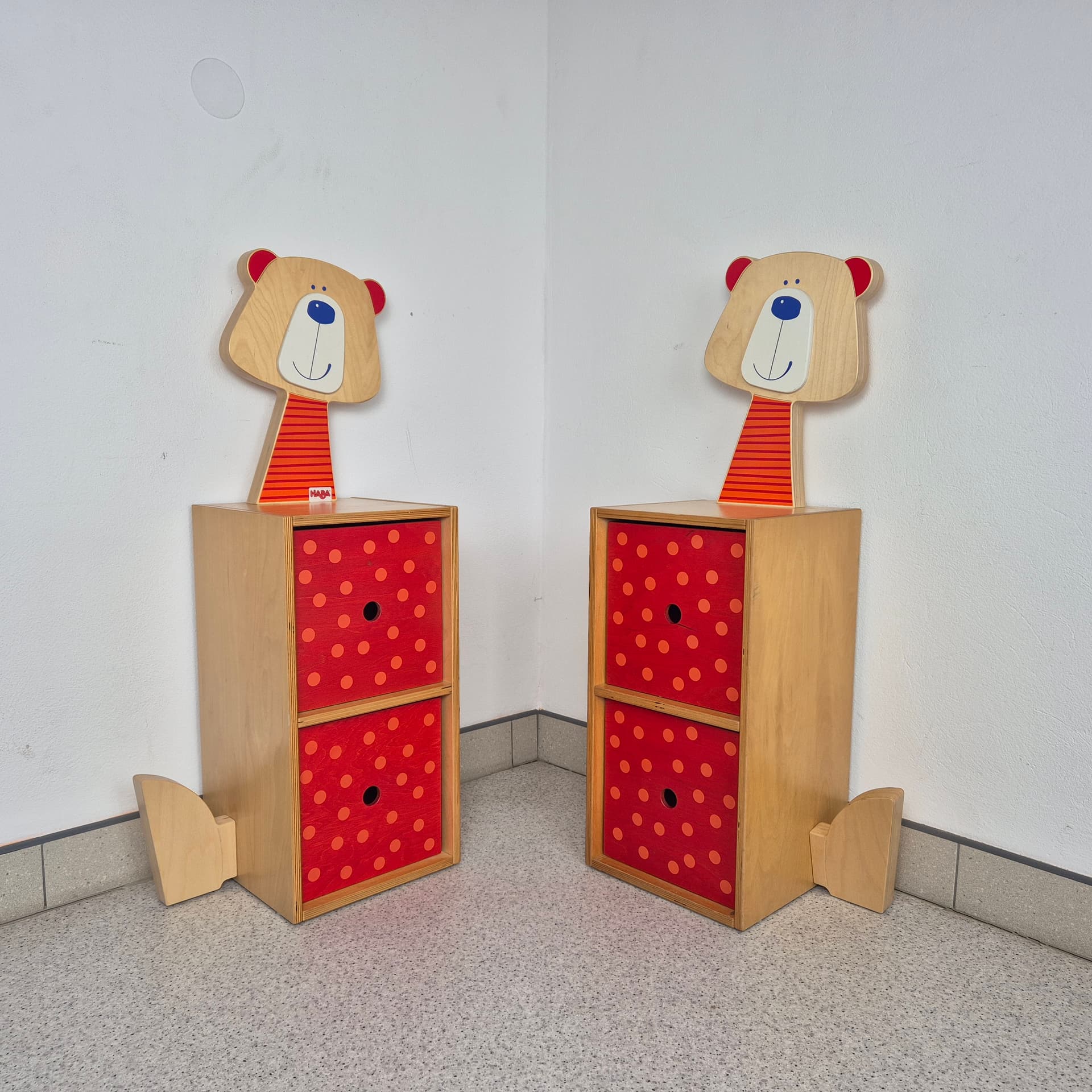 Children's cabinet, multicolor, wood, Haba, Germany, 1990s. - 197764