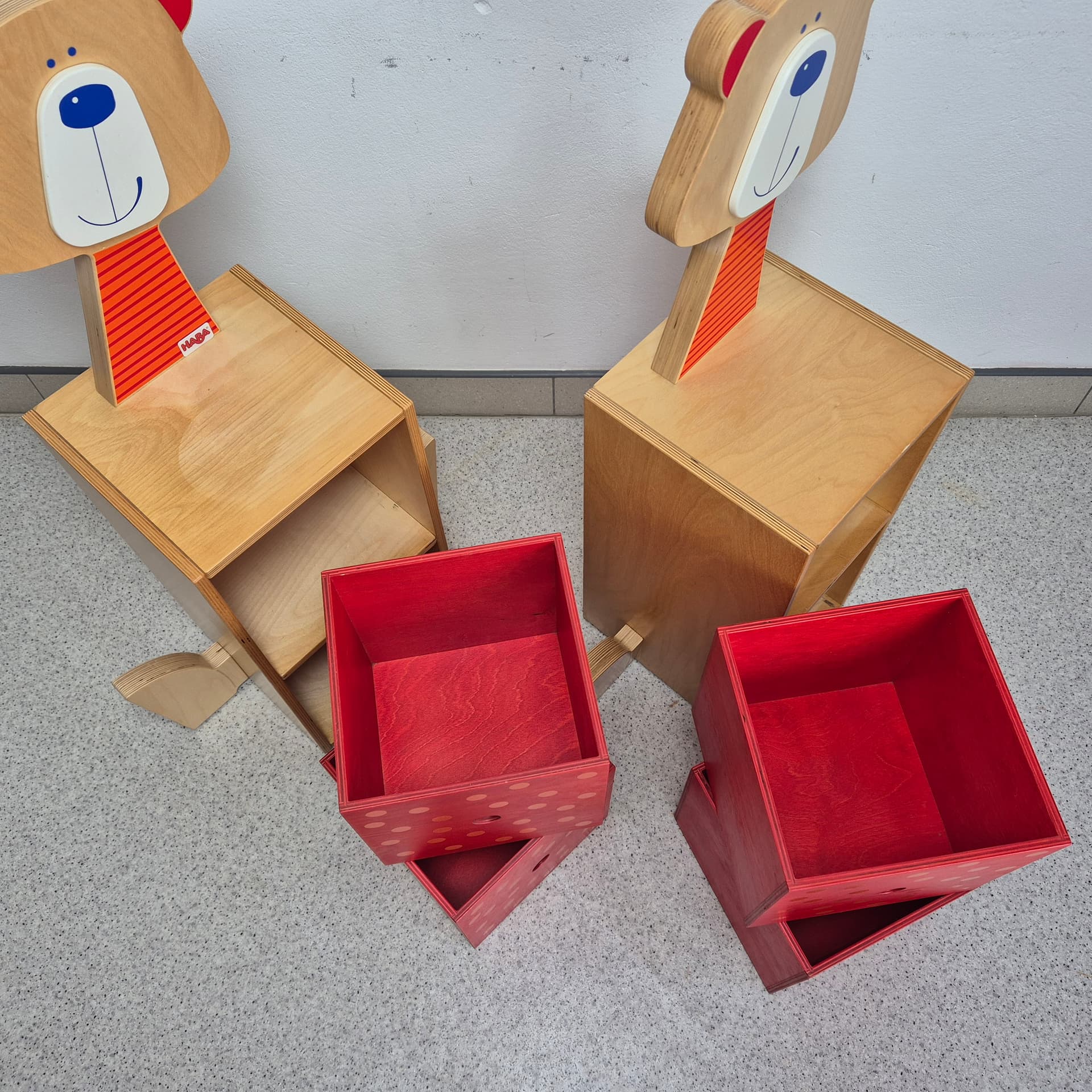 Children's cabinet, multicolor, wood, Haba, Germany, 1990s. - 197774
