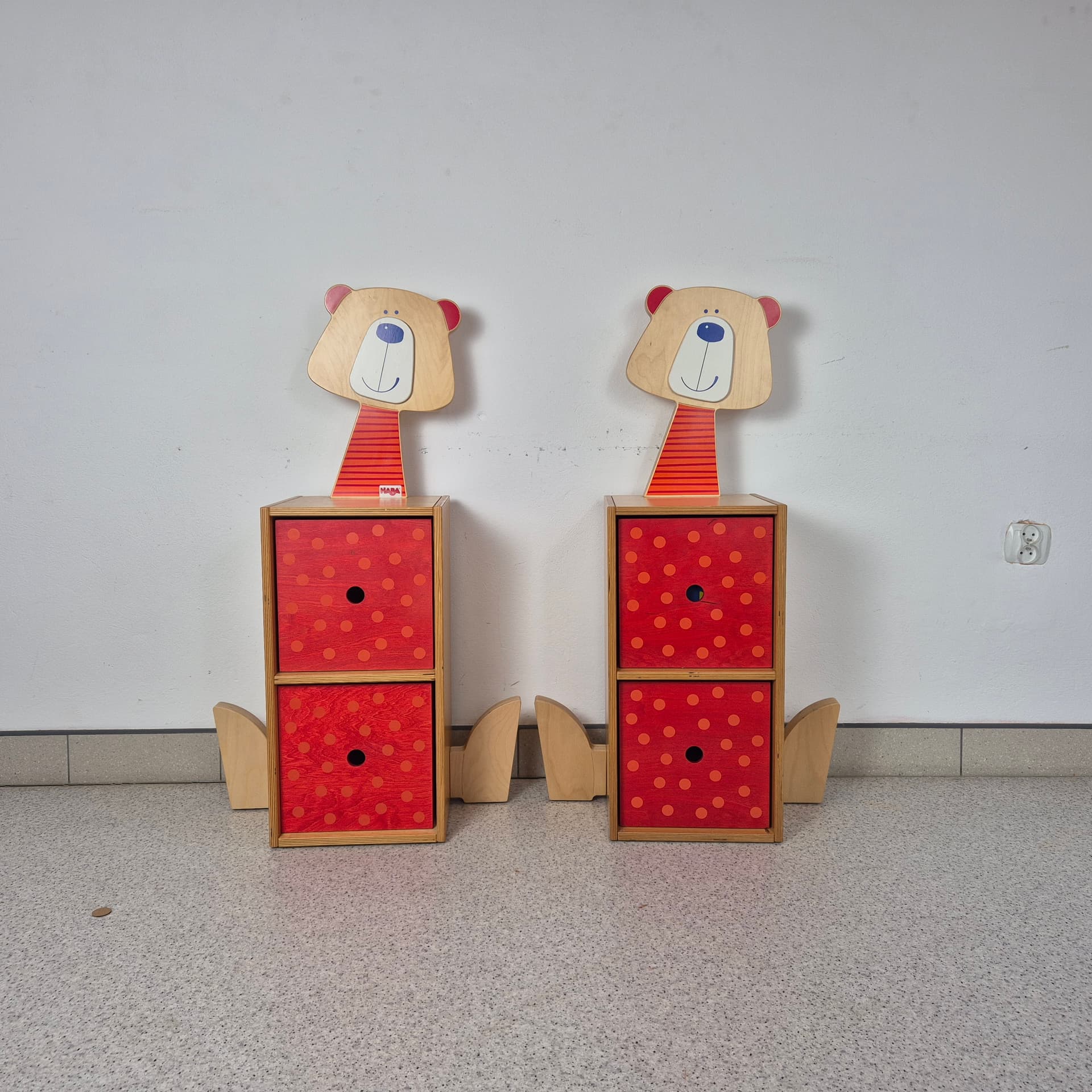 Children's cabinet, multicolor, wood, Haba, Germany, 1990s. - 197769