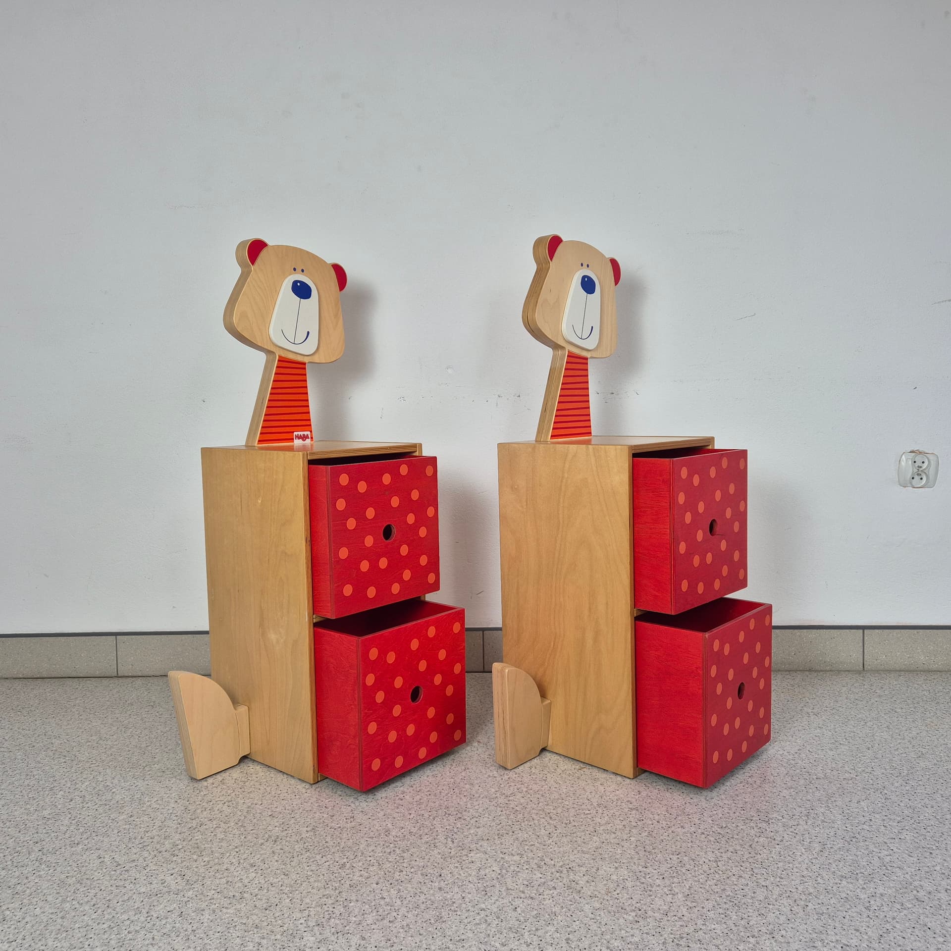 Children's cabinet, multicolor, wood, Haba, Germany, 1990s. - 197773