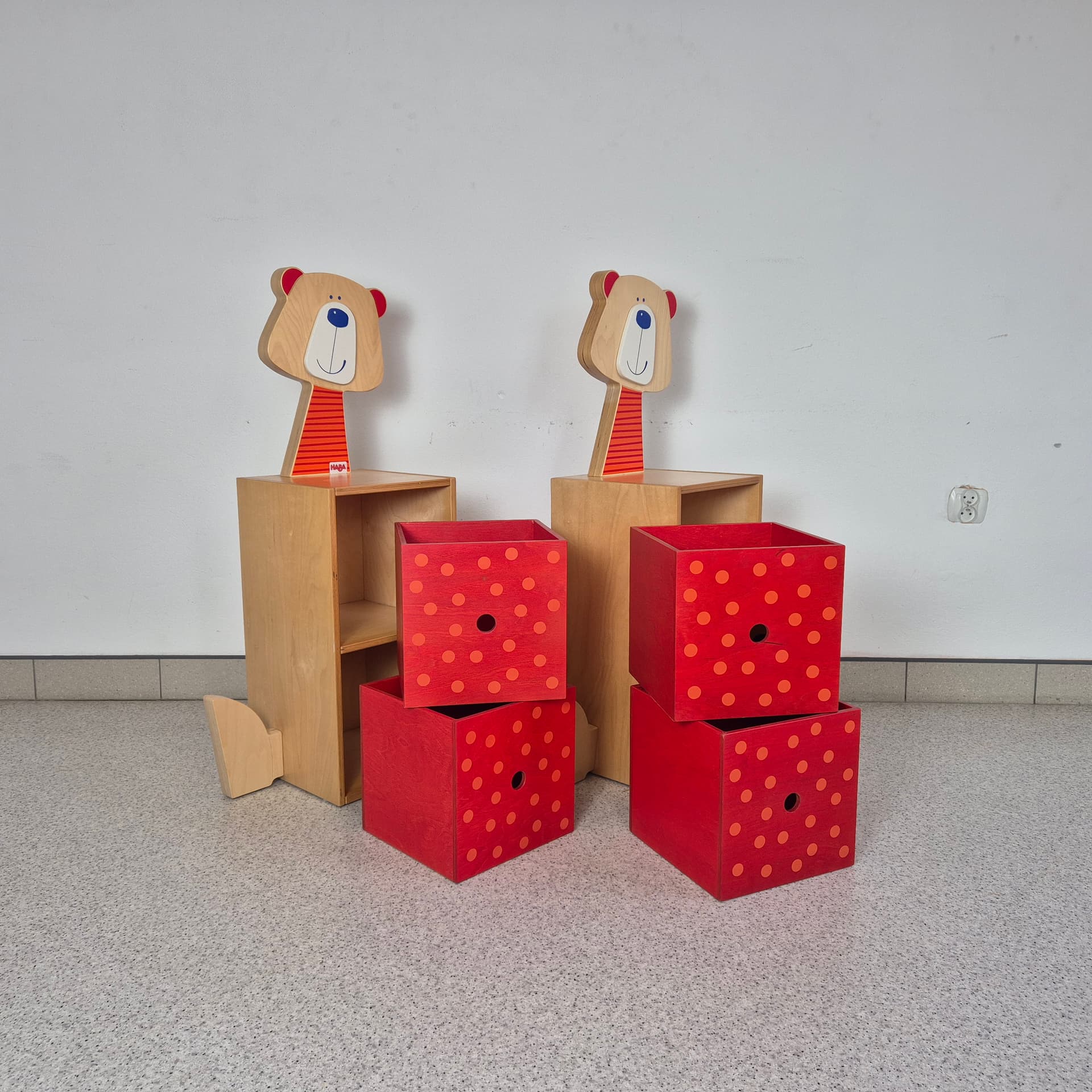 Children's cabinet, multicolor, wood, Haba, Germany, 1990s. - 197771