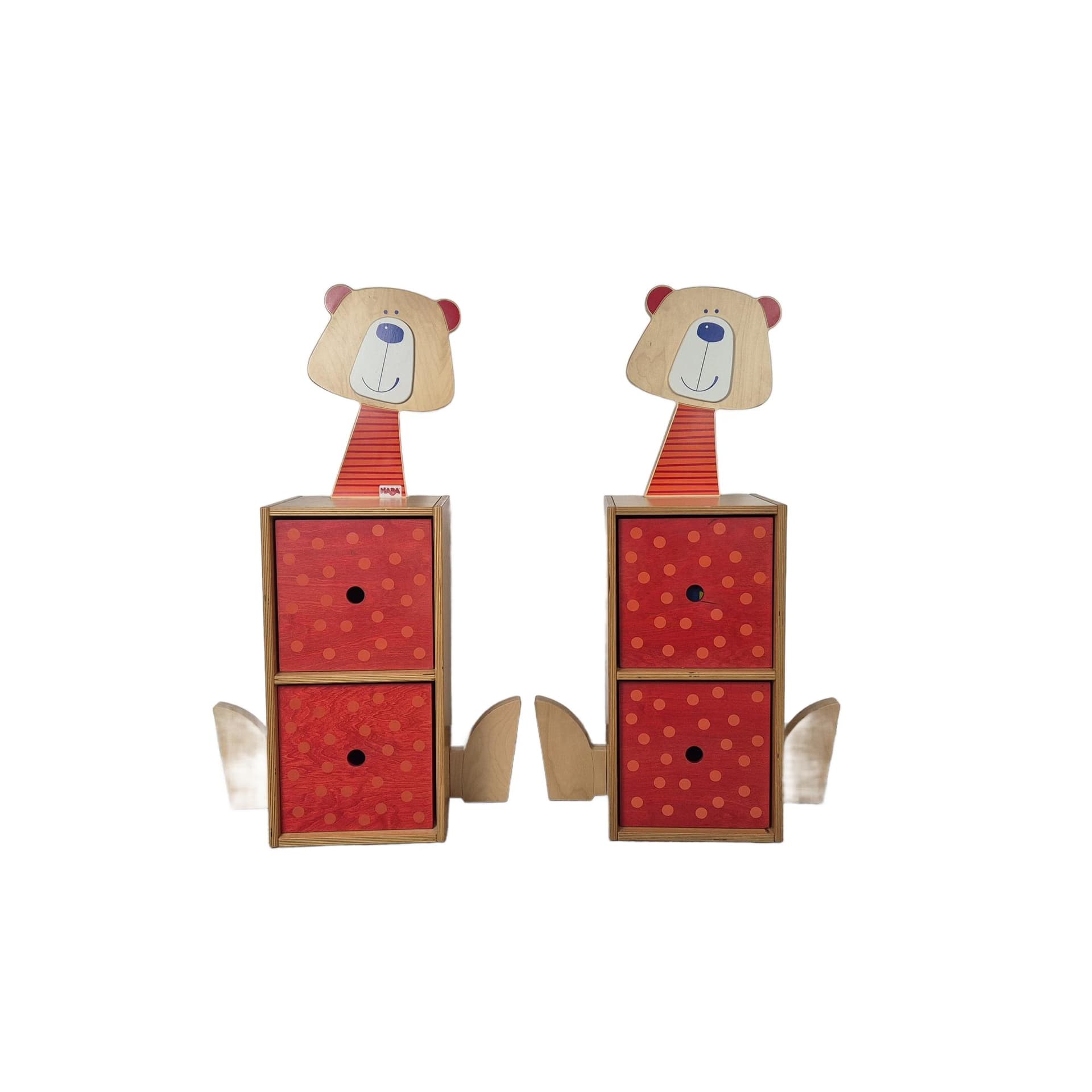 Children's cabinet, multicolor, wood, Haba, Germany, 1990s.