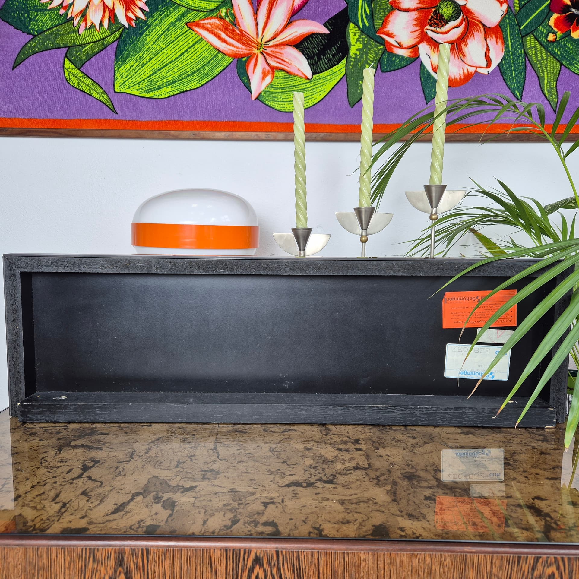 Mirrored set, copper, glass, Germany, 1970s. - 197929