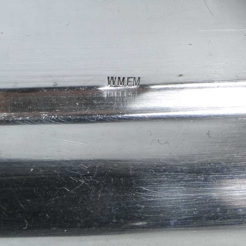 Fish container, transparent crystal glass, silver-plated brass, WMF, Germany, 19th c. - 197950