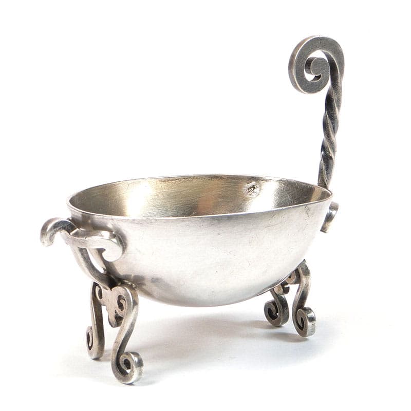 Solniczka renesansowa, srebro srebrny, Francja, XIX wiek - 197991