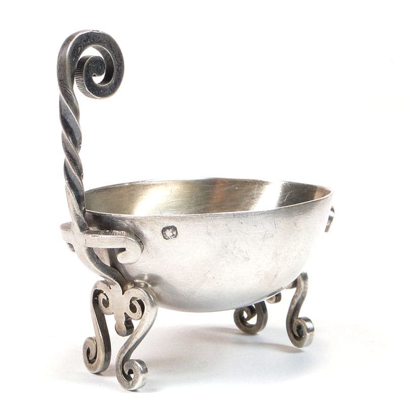 Solniczka renesansowa, srebro srebrny, Francja, XIX wiek