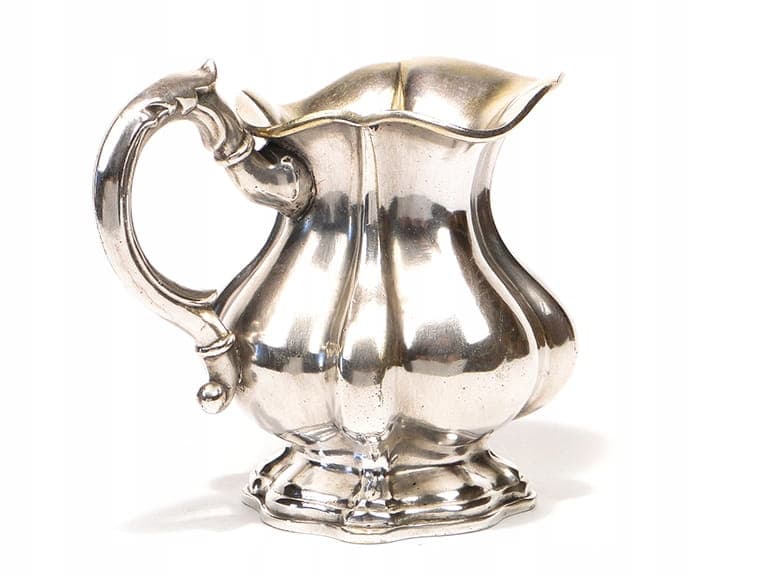 Mlecznik rococo, metal srebrny, Norblin, Polska, XIX w. - 198093