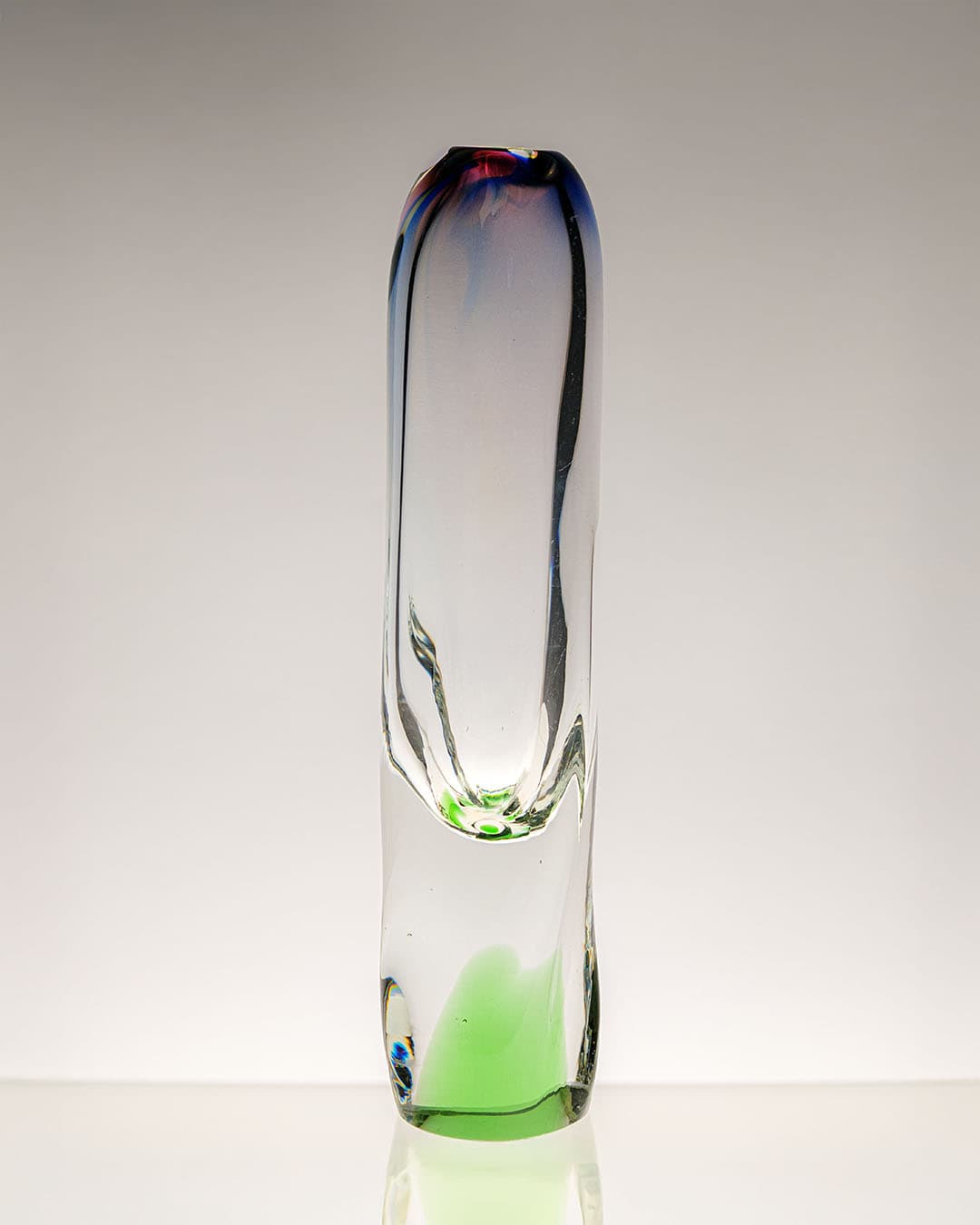 Zestaw szkieł dekoracyjnych, multikolor, szkło, proj. J. Rozinek, Czechosłowacja, lata 70. - 198139