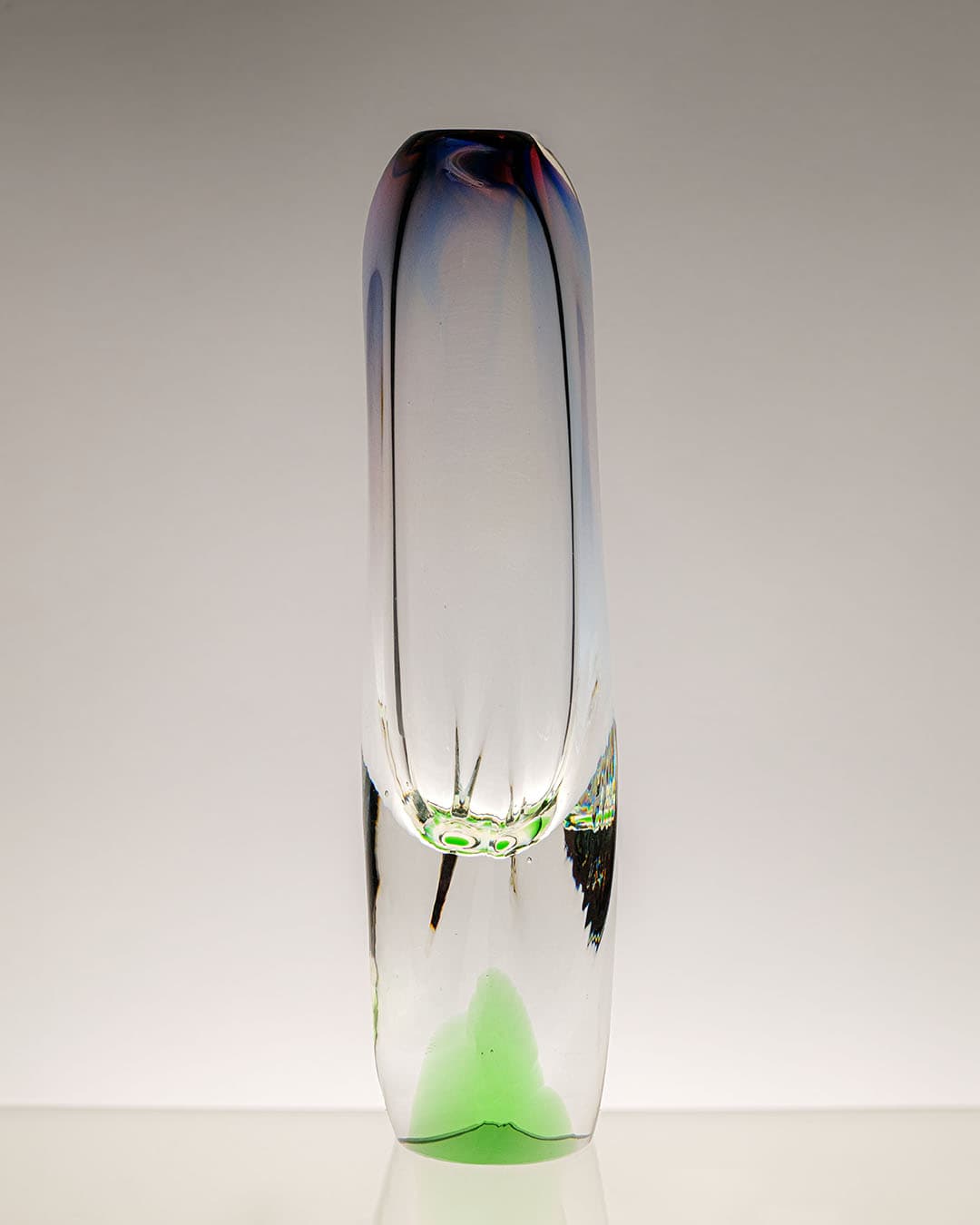 Zestaw szkieł dekoracyjnych, multikolor, szkło, proj. J. Rozinek, Czechosłowacja, lata 70. - 198140