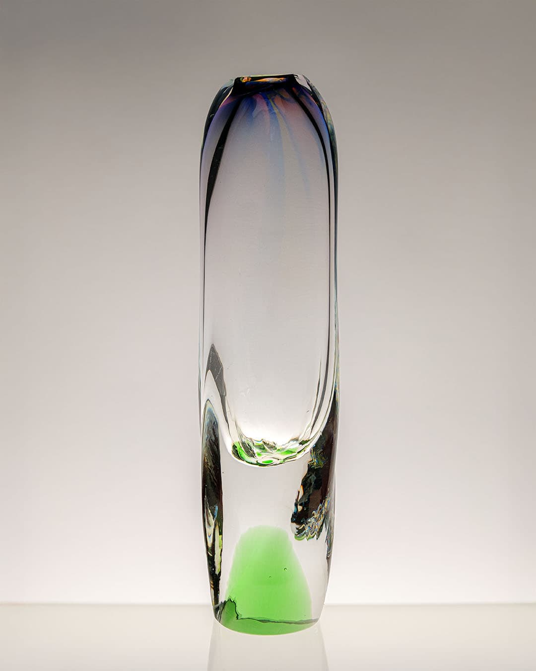 Zestaw szkieł dekoracyjnych, multikolor, szkło, proj. J. Rozinek, Czechosłowacja, lata 70. - 198138