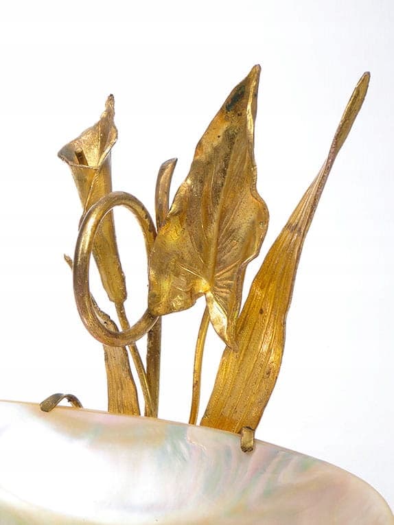 Postument secesyjny, złoty, Austria, XIX/XX w. - 198209