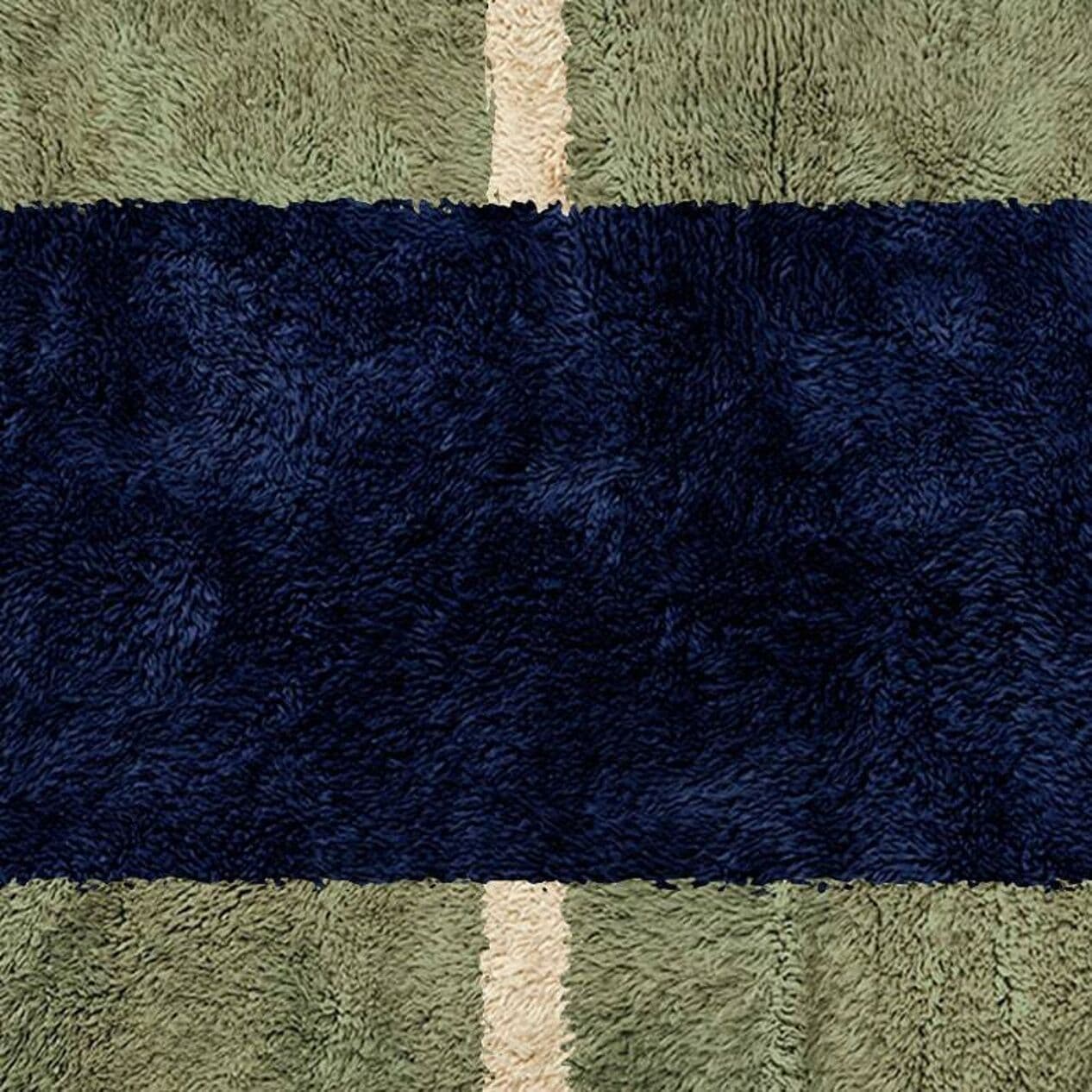 Handwoven rug 150x250 cm, wool, beige, Morocco - 198357
