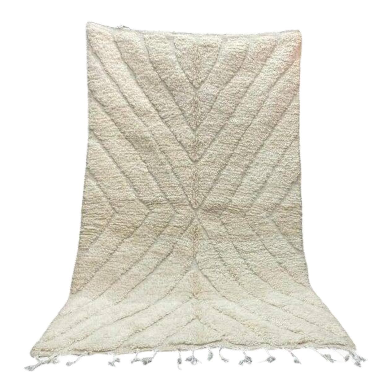 Ręcznie tkany dywan 250x150 cm, wełna, multikolor, Maroko