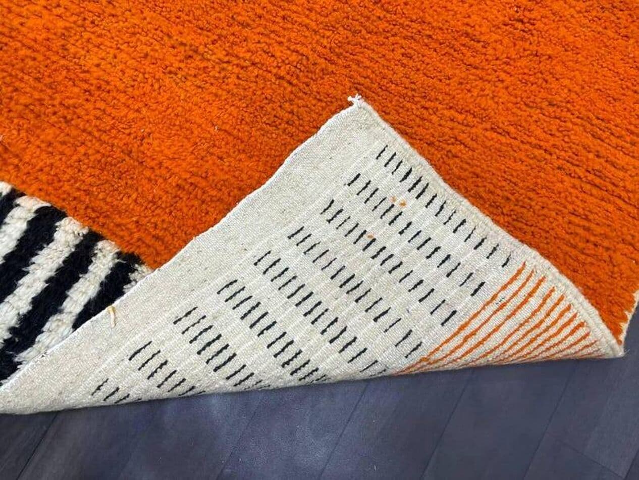 Ręcznie tkany dywan 100x200 cm, wełna, wielokolorowy, Maroko - 200337