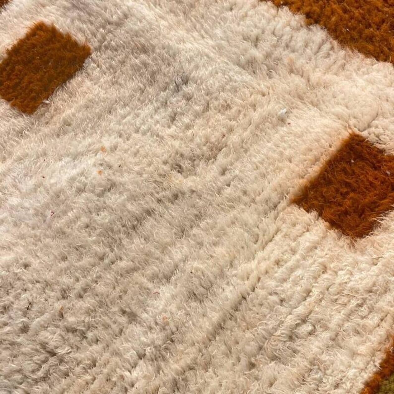 Ręcznie tkany dywan 150x250 cm, wełna, multikolor, Maroko - 200327