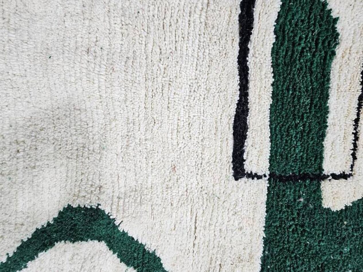 Ręcznie tkany dywan 150x250 cm, wełna, multikolor, Maroko - 200267