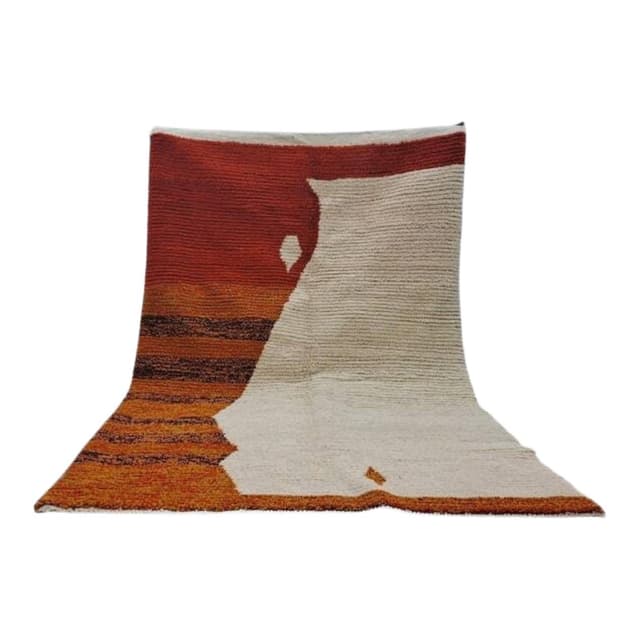 Ręcznie tkany dywan 150x260 cm, wełna, multikolor, Maroko - WYMIARY