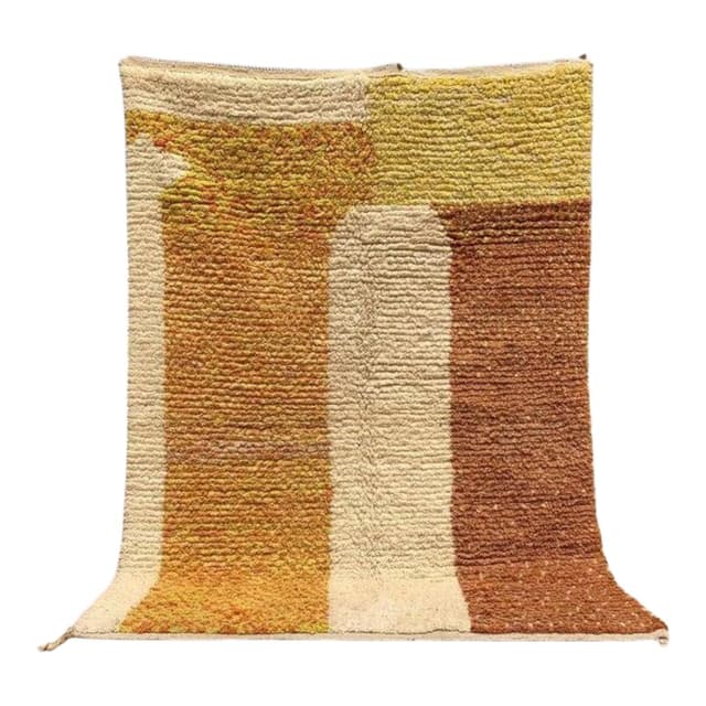 Ręcznie tkany dywan 150x250 cm, wełna, multikolor, Maroko - WYMIARY