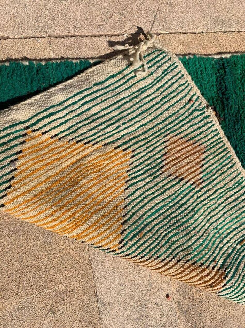 Handwoven rug 150x250 cm, wool, multicolour, Morocco - 199887