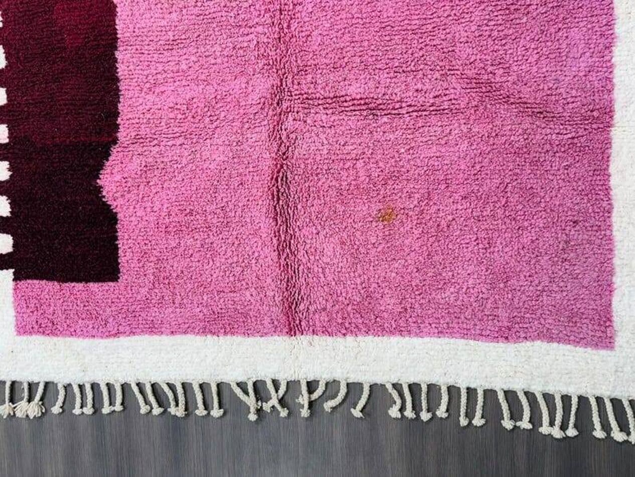 Handwoven rug 100x200 cm, wool, multicolour, Morocco - 199692