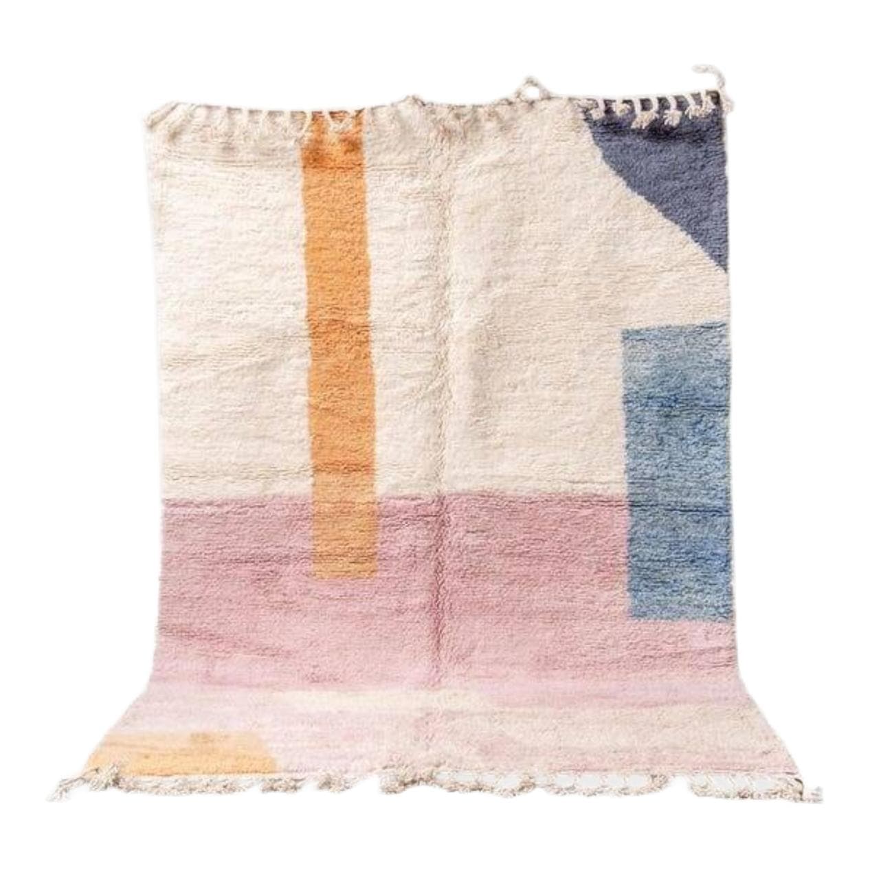 Handwoven rug 200x300 cm, wool, multicolor, Morocco