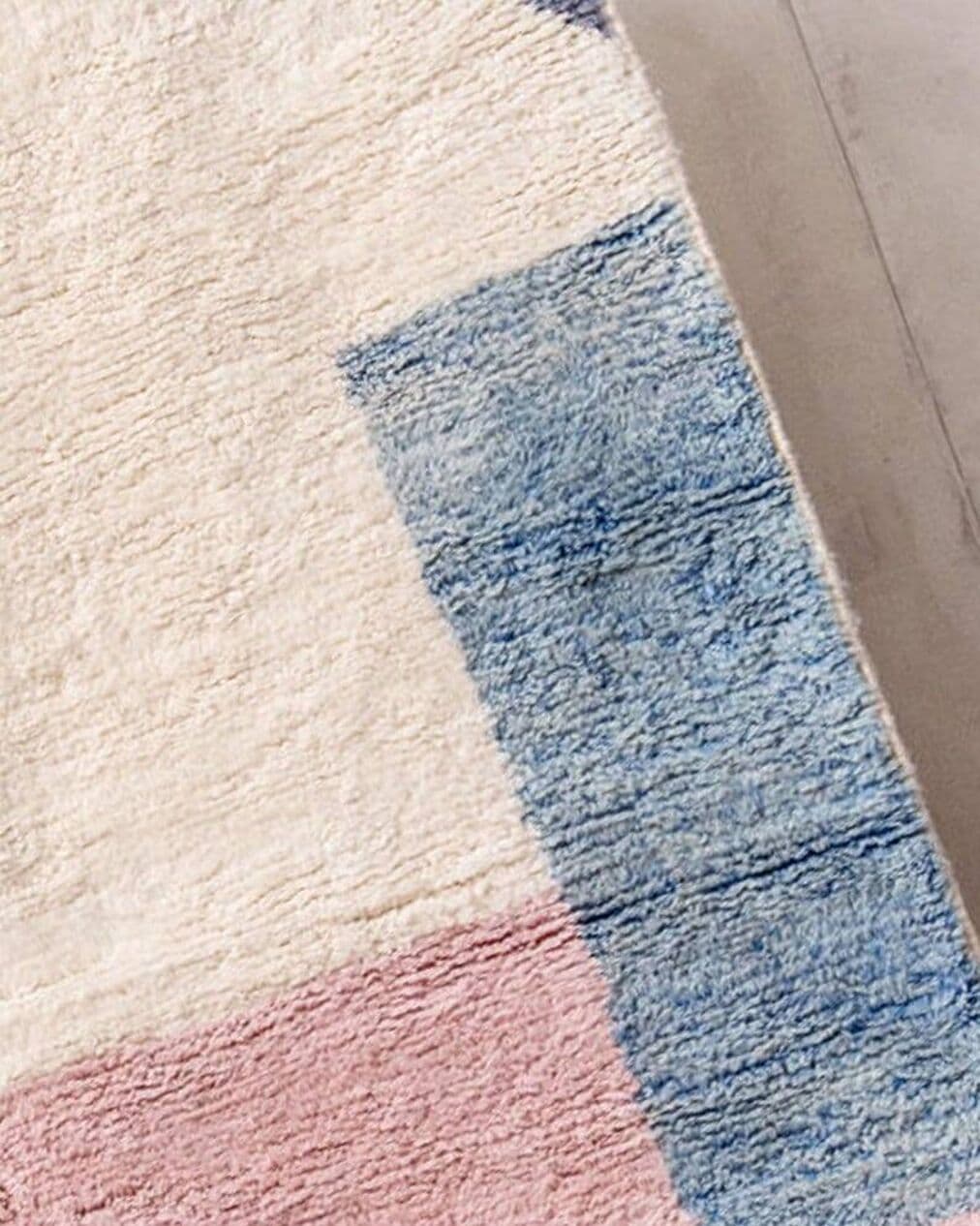 Handwoven rug 200x300 cm, wool, multicolor, Morocco - 199685