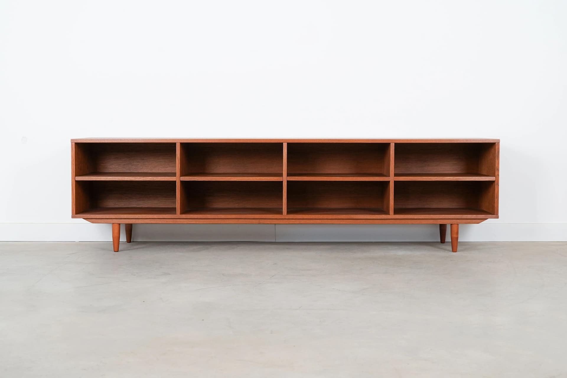 Scandinavian sideboard, oak orange, Denmark, 1960s. - 13971