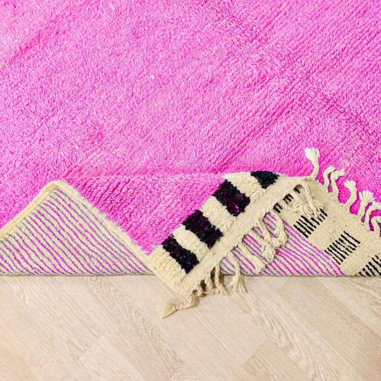 Handwoven rug 140x260 cm, wool, multicolour, Morocco - 199574