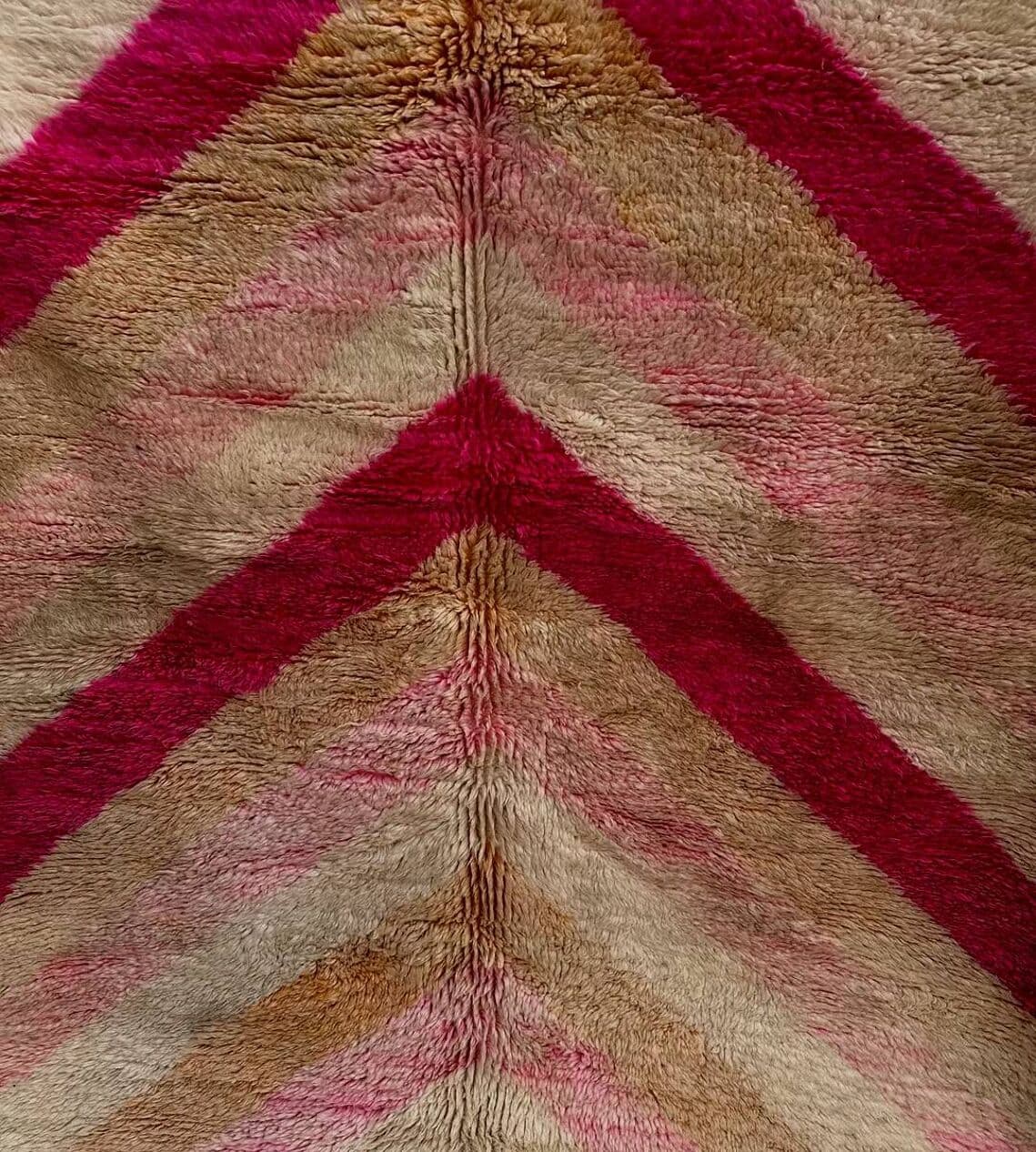 Handwoven rug 150x250 cm, wool, multicolor, Morocco - 199417