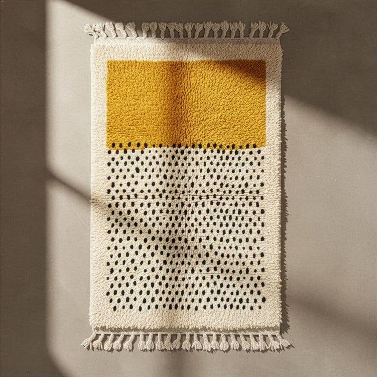 Ręcznie tkany dywan 250x150 cm, wełna, multikolor, Maroko - 199208