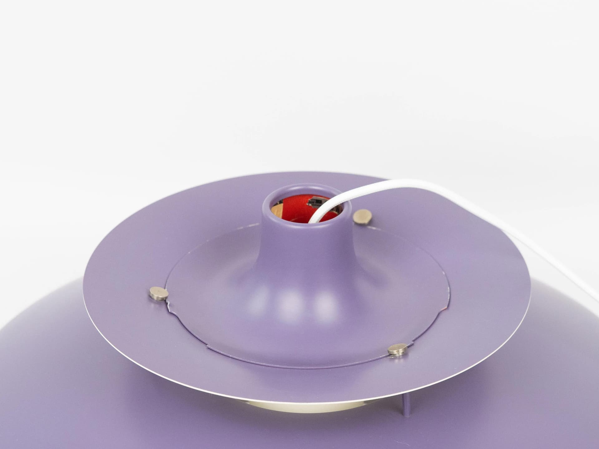 Violet Aluminum PH 5 Pendant Lamp, by P. Henningsen for Louis Poulsen, Denmark, 1960s - 14586