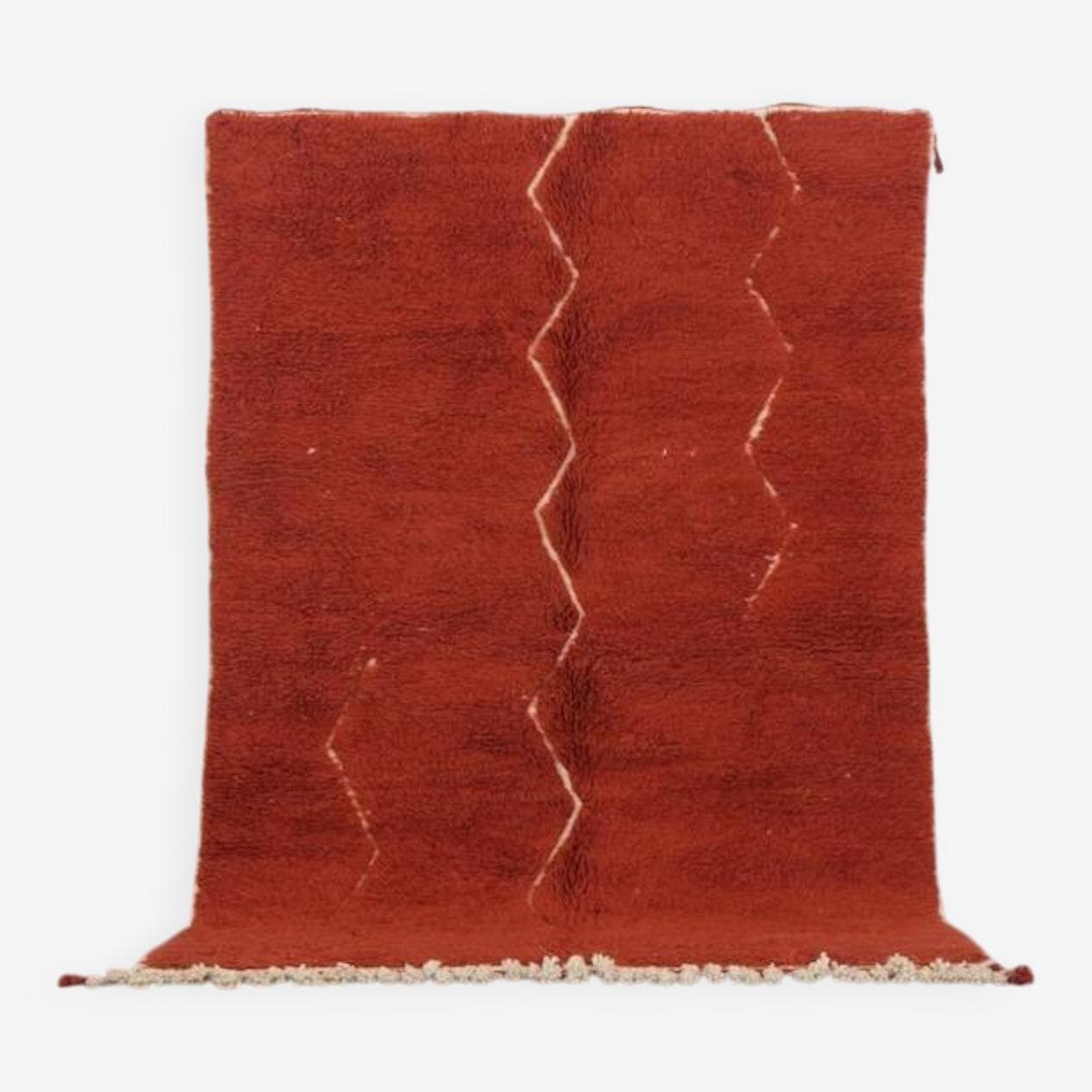 Ręcznie tkany dywan 250x150 cm, wełna, wielokolorowy, Maroko - 198799