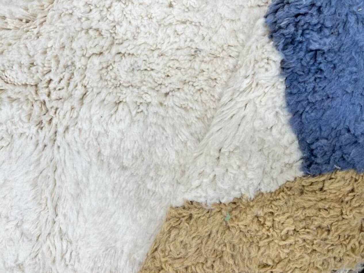 Ręcznie tkany dywan 200x300 cm, wełna, multikolor, Maroko - 198563