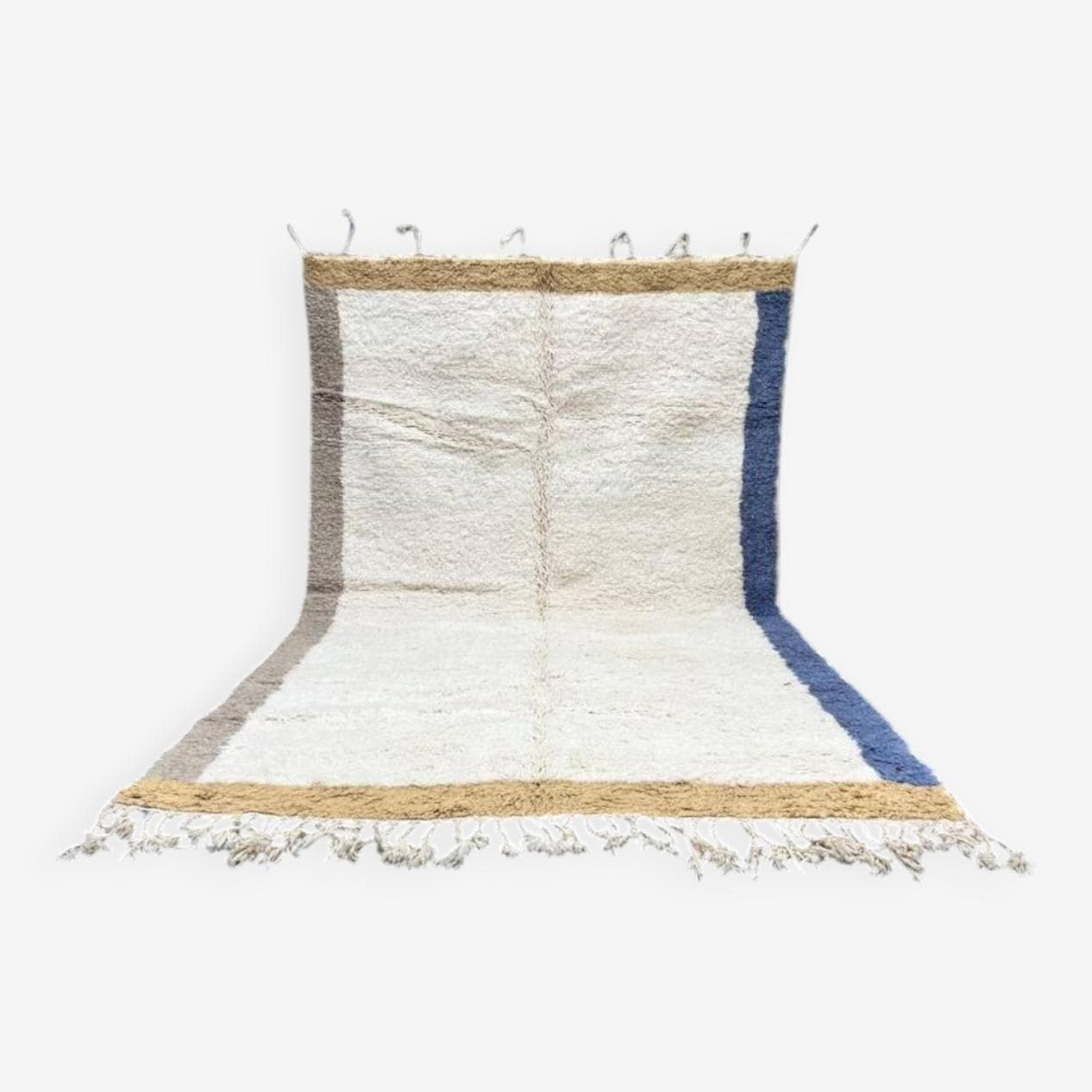 Ręcznie tkany dywan 200x300 cm, wełna, multikolor, Maroko - 198562