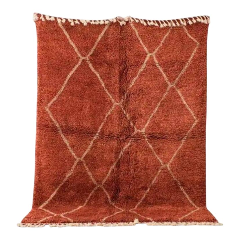 Ręcznie tkany dywan 200x300 cm, wełna, multikolor, Maroko