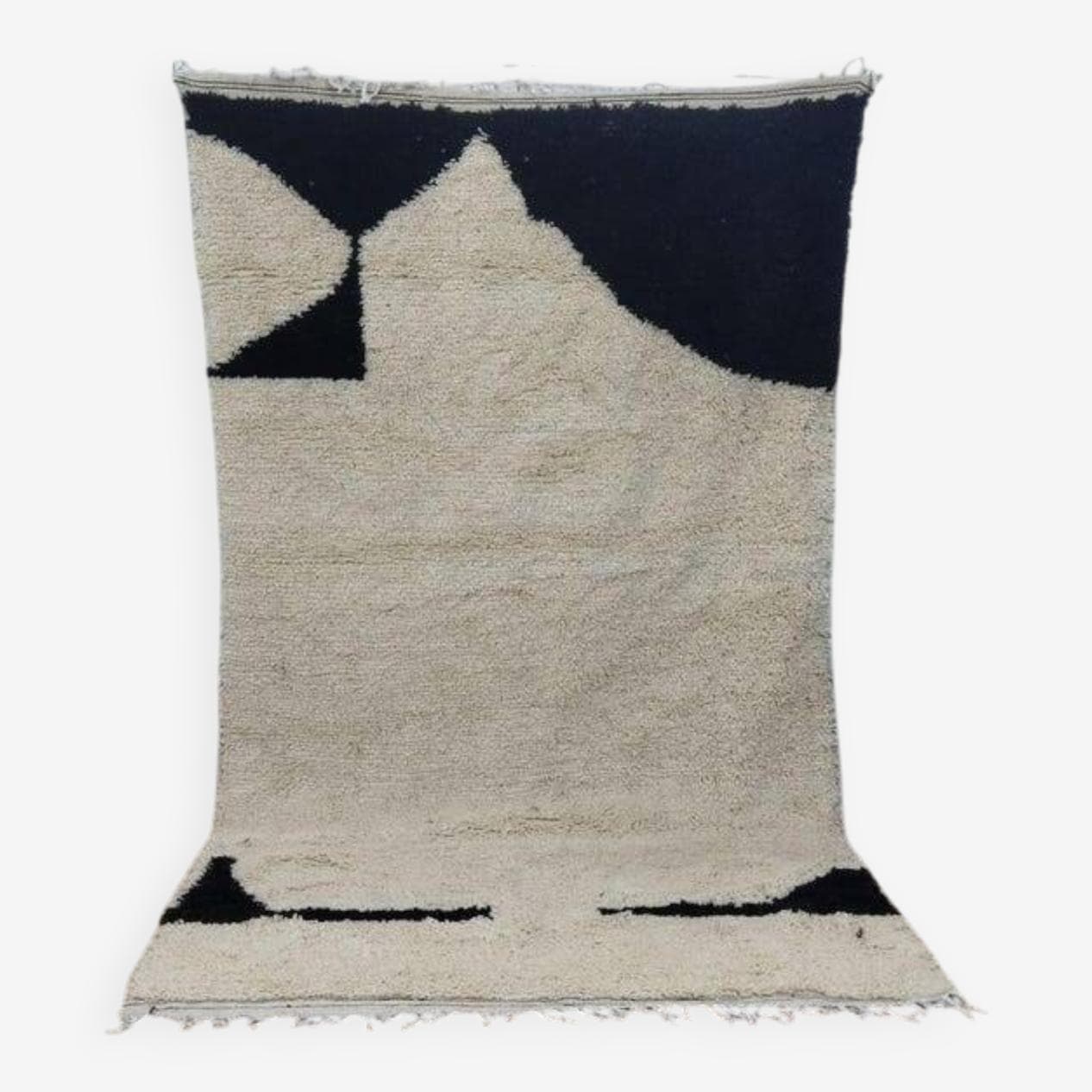 Ręcznie tkany dywan 250x150 cm, wełna, multikolor, Maroko - 200407