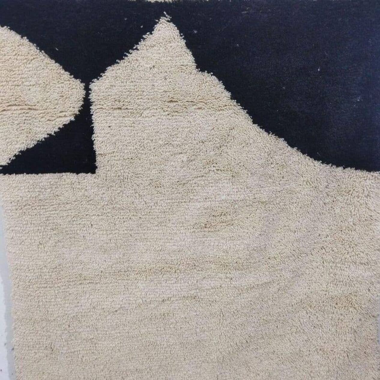 Ręcznie tkany dywan 250x150 cm, wełna, multikolor, Maroko - 200413