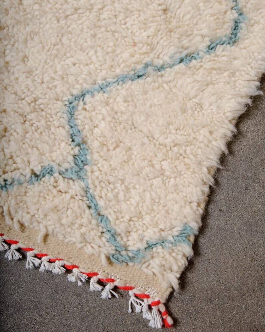 Ręcznie tkany dywan 250x200 cm, wełna, wielokolorowy, Maroko - 201097