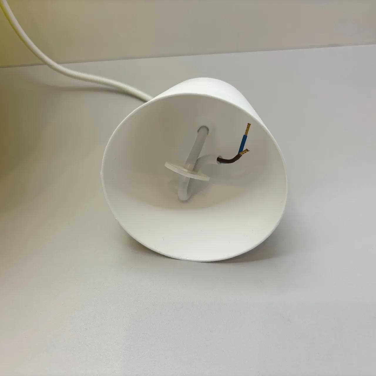 Lampa wisząca, żółty, szkło, Zakłady Sprzętu Oświetleniowego Zaos, Polska, lata 70. - 14142