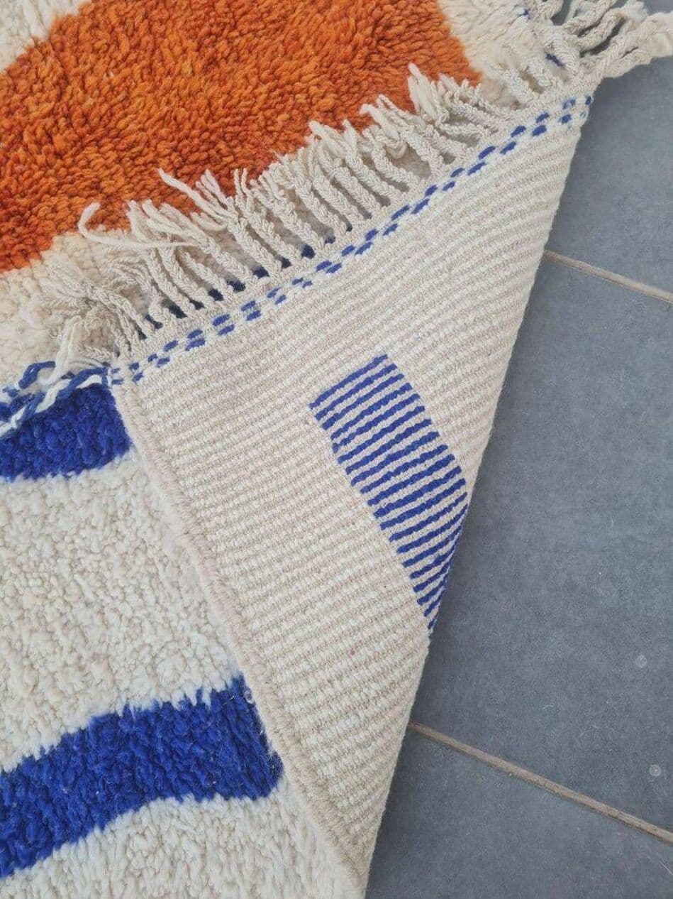 Ręcznie tkany dywan 300x200 cm, wełna, multikolor, Maroko - 200826