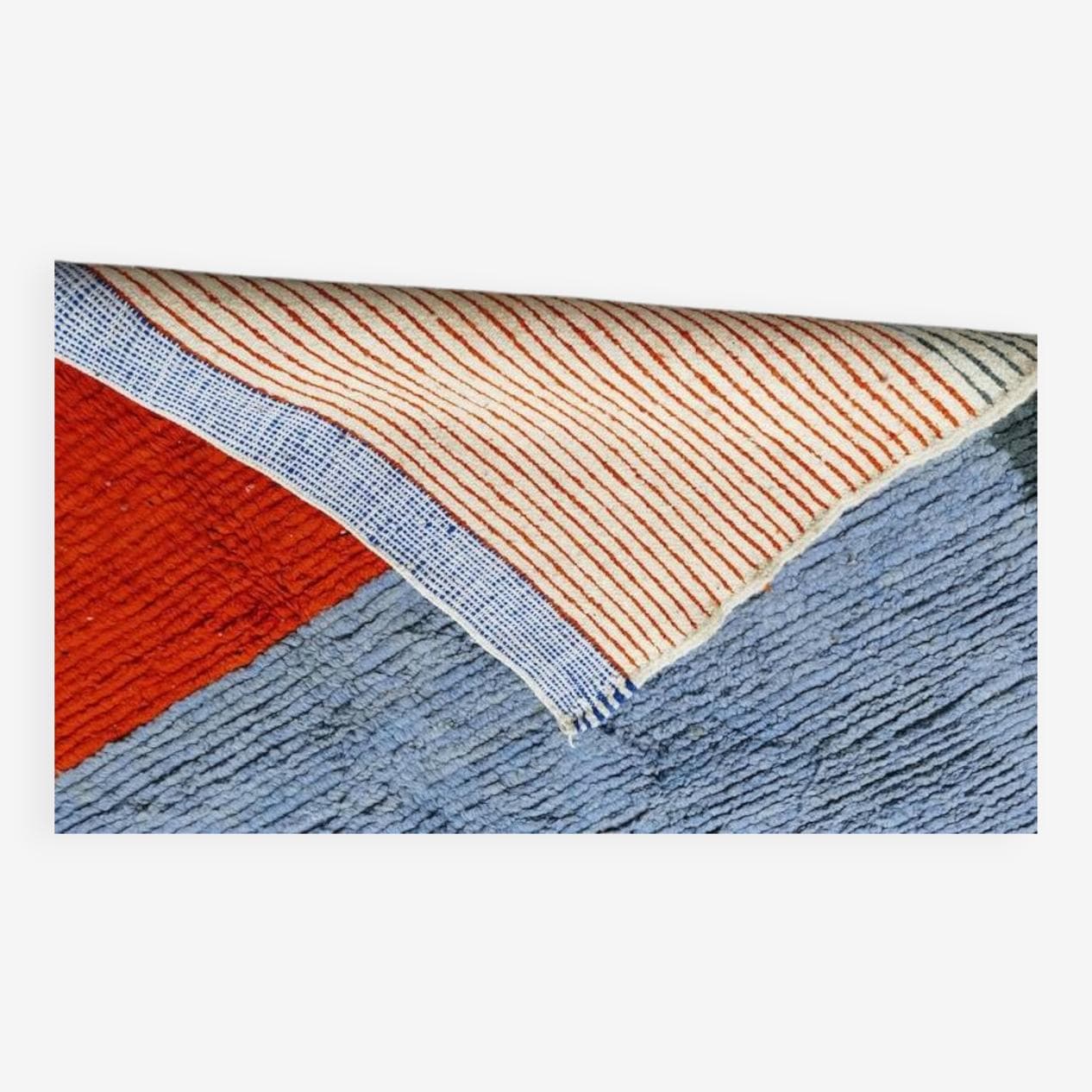 Ręcznie tkany dywan 230x160 cm, wełna, multikolor, Maroko - 200797