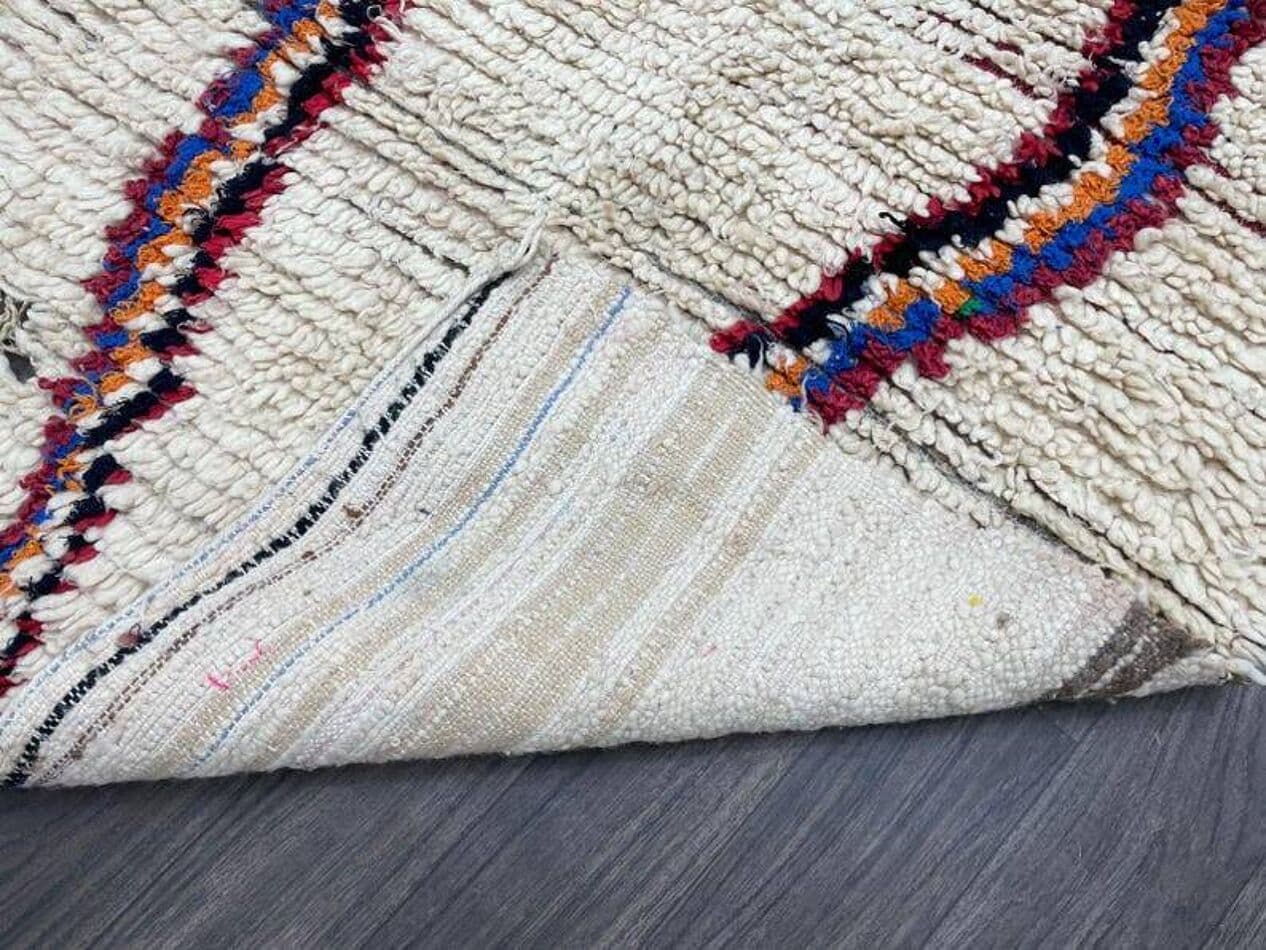 Handwoven rug 250x150 cm, wool, multicolor, Morocco - 200723