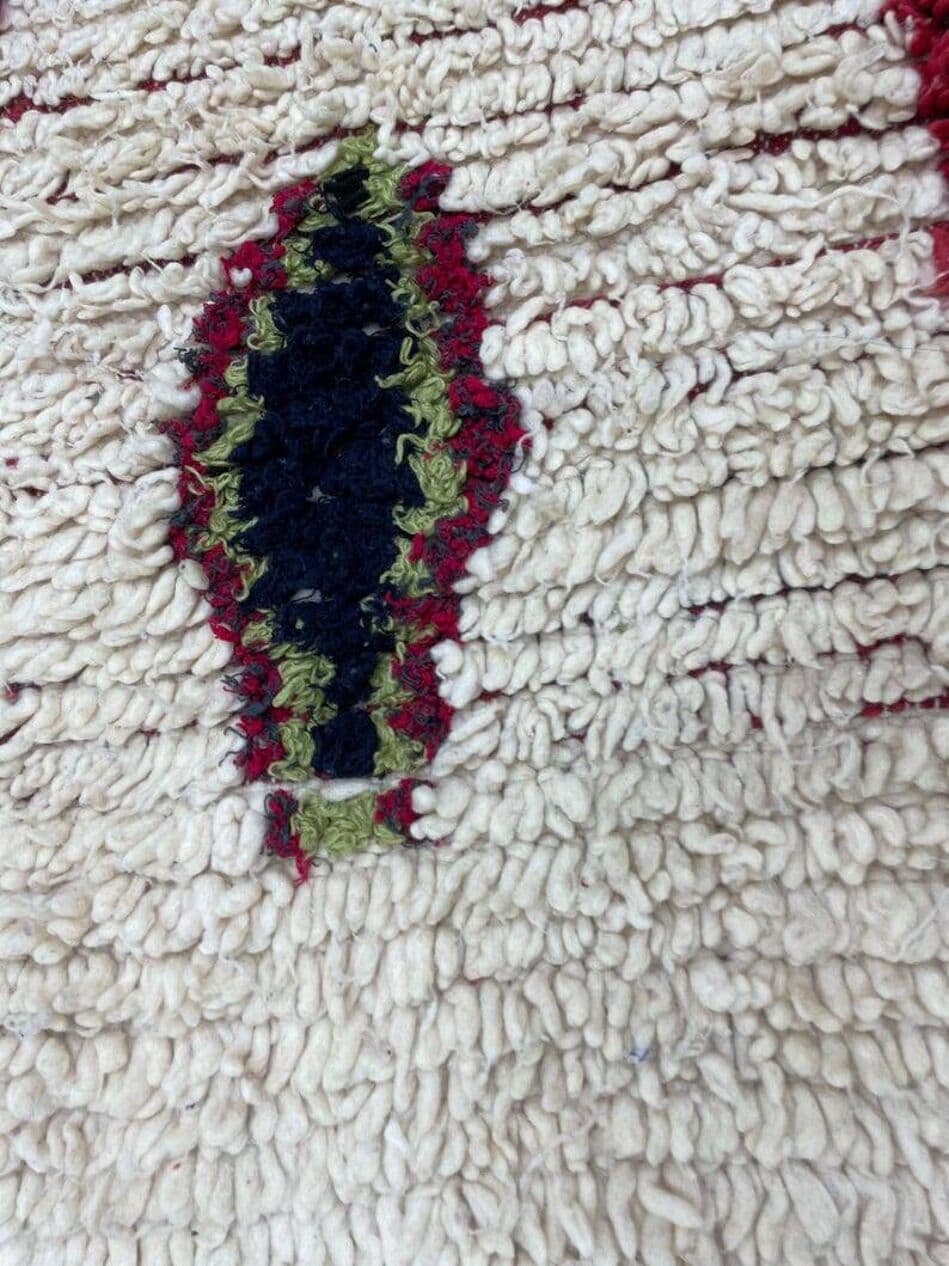 Handwoven rug 250x150 cm, wool, multicolor, Morocco - 200726