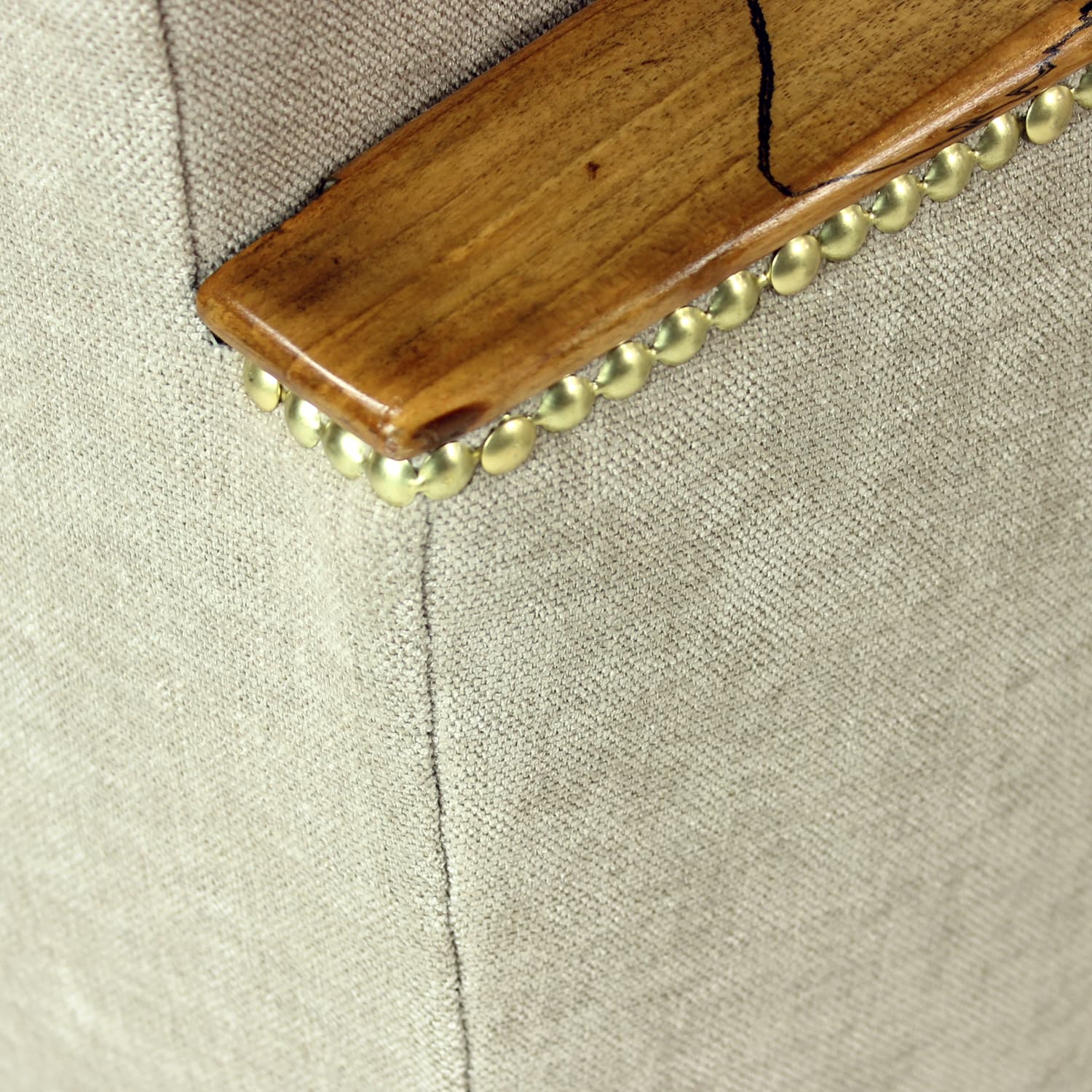 Para foteli Art Deco, beżowy, orzech, Czechosłowacja, lata 30. - 200621