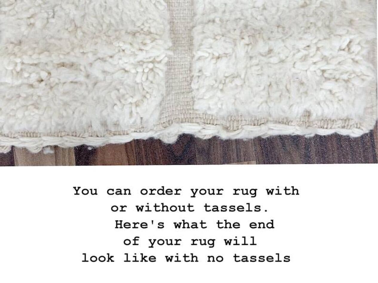 Ręcznie tkany dywan 300x200 cm, wełna, brązowy, Maroko - 201424