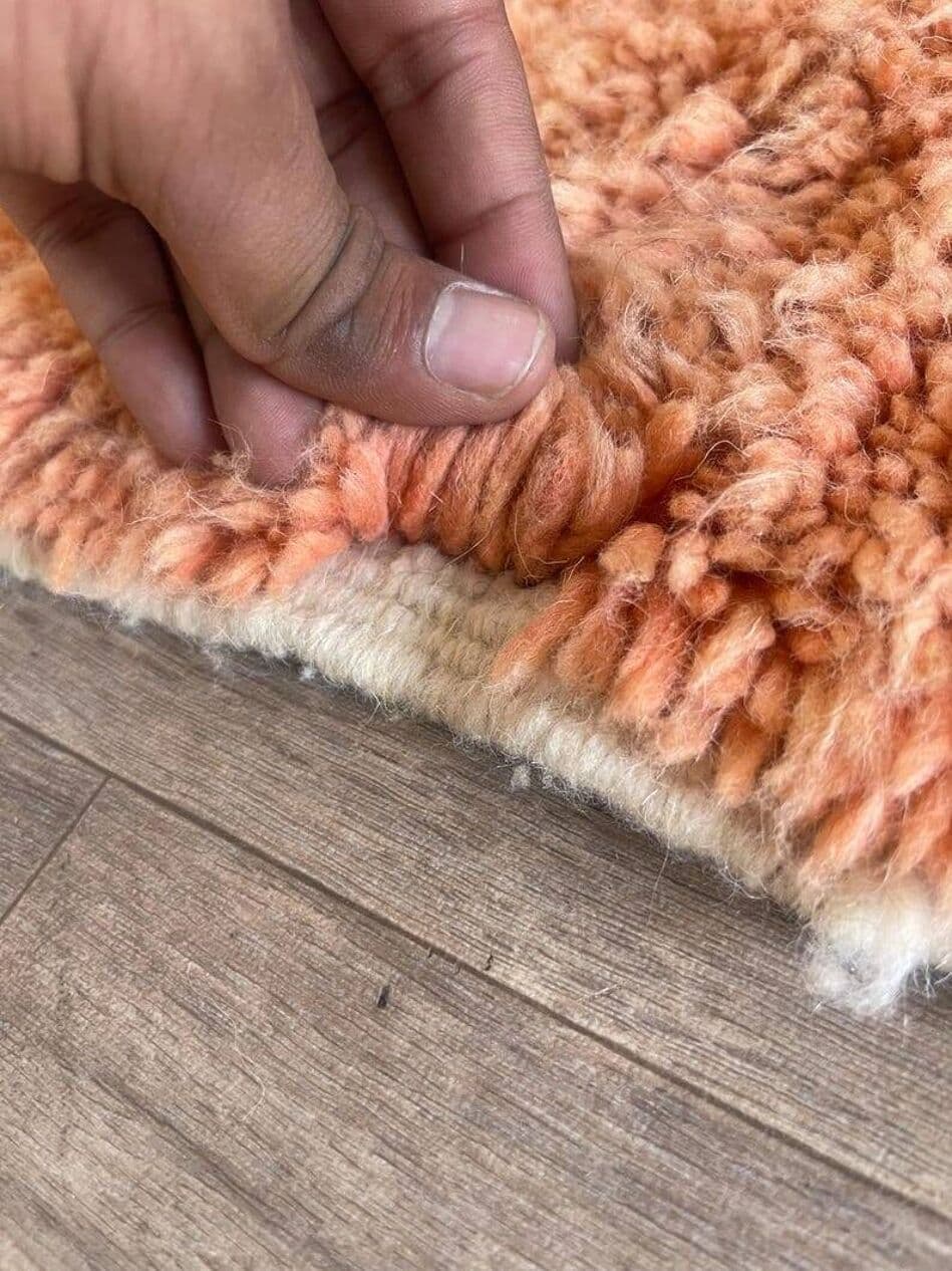 Handwoven rug 300x200 cm, wool, multicolour, Morocco - 201416