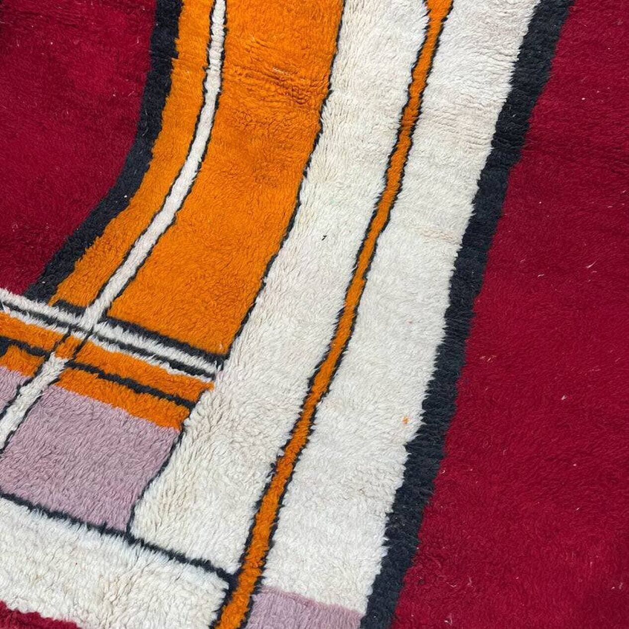 Ręcznie tkany dywan 300x200 cm, wełna, multikolor, Maroko - 201391